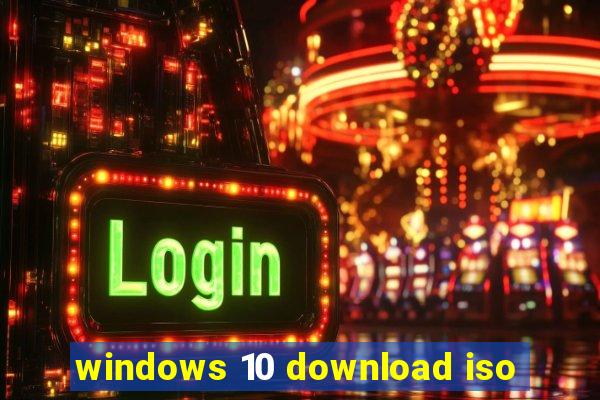 windows 10 download iso